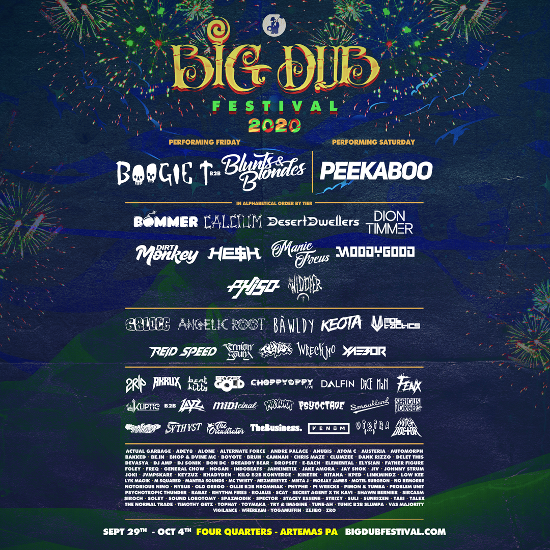 Lineup – Big Dub Festival